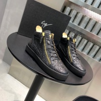 Cheap Giuseppe Zanotti High Tops Shoes For Men #1186150 Replica Wholesale [$92.00 USD] [ITEM#1186150] on Replica Giuseppe Zanotti High Tops Shoes