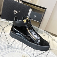 Cheap Giuseppe Zanotti High Tops Shoes For Men #1186154 Replica Wholesale [$92.00 USD] [ITEM#1186154] on Replica Giuseppe Zanotti High Tops Shoes