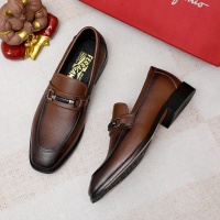 Cheap Salvatore Ferragamo Leather Shoes For Men #1186487 Replica Wholesale [$82.00 USD] [ITEM#1186487] on Replica Salvatore Ferragamo Leather Shoes