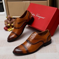 Salvatore Ferragamo Leather Shoes For Men #1186497