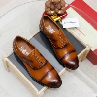 Cheap Salvatore Ferragamo Leather Shoes For Men #1186497 Replica Wholesale [$76.00 USD] [ITEM#1186497] on Replica Salvatore Ferragamo Leather Shoes