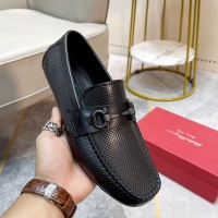 Cheap Salvatore Ferragamo Leather Shoes For Men #1186542 Replica Wholesale [$88.00 USD] [ITEM#1186542] on Replica Salvatore Ferragamo Leather Shoes