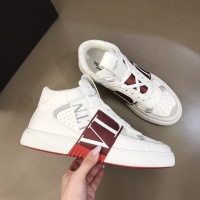 Cheap Valentino High Tops Shoes For Men #1186568 Replica Wholesale [$85.00 USD] [ITEM#1186568] on Replica Valentino High Tops Shoes