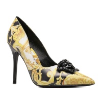 Cheap Versace High-Heeled Shoes For Women #1187397 Replica Wholesale [$96.00 USD] [ITEM#1187397] on Replica Versace High-Heeled Shoes
