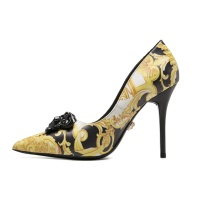 Cheap Versace High-Heeled Shoes For Women #1187397 Replica Wholesale [$96.00 USD] [ITEM#1187397] on Replica Versace High-Heeled Shoes