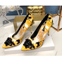 Cheap Versace High-Heeled Shoes For Women #1187400 Replica Wholesale [$82.00 USD] [ITEM#1187400] on Replica Versace High-Heeled Shoes