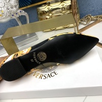 Cheap Versace Flat Shoes For Women #1187401 Replica Wholesale [$76.00 USD] [ITEM#1187401] on Replica Versace Flat Shoes