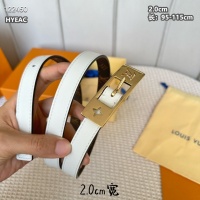 Cheap Louis Vuitton AAA Quality Belts For Women #1190040 Replica Wholesale [$52.00 USD] [ITEM#1190040] on Replica Louis Vuitton AAA Quality Belts