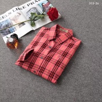 Cheap Burberry Shirts Long Sleeved For Women #1192296 Replica Wholesale [$36.00 USD] [ITEM#1192296] on Replica Burberry Shirts