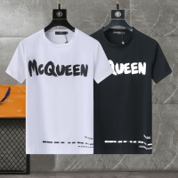 Cheap Alexander McQueen T-shirts Short Sleeved For Men #1192345 Replica Wholesale [$25.00 USD] [ITEM#1192345] on Replica Alexander McQueen T-shirts