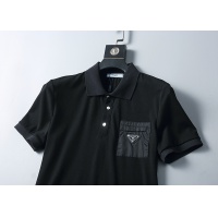 Cheap Prada T-Shirts Short Sleeved For Men #1193717 Replica Wholesale [$27.00 USD] [ITEM#1193717] on Replica Prada T-Shirts