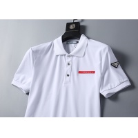 Cheap Prada T-Shirts Short Sleeved For Men #1193718 Replica Wholesale [$27.00 USD] [ITEM#1193718] on Replica Prada T-Shirts