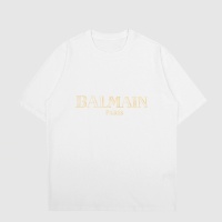 Cheap Balmain T-Shirts Short Sleeved For Unisex #1195246 Replica Wholesale [$27.00 USD] [ITEM#1195246] on Replica Balmain T-Shirts