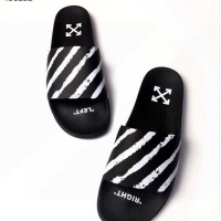 Cheap Off-White Slippers For Men #1195434 Replica Wholesale [$45.00 USD] [ITEM#1195434] on Replica Off-White Slippers