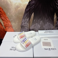 Cheap Alexander McQueen Slippers For Men #1195659 Replica Wholesale [$45.00 USD] [ITEM#1195659] on Replica Alexander McQueen Slippers