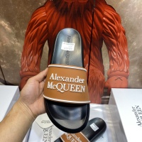 Cheap Alexander McQueen Slippers For Men #1195660 Replica Wholesale [$45.00 USD] [ITEM#1195660] on Replica Alexander McQueen Slippers