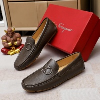 Salvatore Ferragamo Leather Shoes For Men #1195803