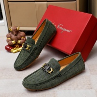 Salvatore Ferragamo Leather Shoes For Men #1195808