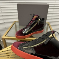 Cheap Giuseppe Zanotti High Tops Shoes For Men #1196109 Replica Wholesale [$96.00 USD] [ITEM#1196109] on Replica Giuseppe Zanotti High Tops Shoes