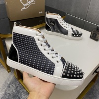 Cheap Christian Louboutin High Top Shoes For Men #1196119 Replica Wholesale [$98.00 USD] [ITEM#1196119] on Replica Christian Louboutin High Top Shoes