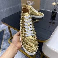 Cheap Christian Louboutin High Top Shoes For Men #1196121 Replica Wholesale [$98.00 USD] [ITEM#1196121] on Replica Christian Louboutin High Top Shoes