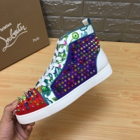 Cheap Christian Louboutin High Top Shoes For Men #1196127 Replica Wholesale [$92.00 USD] [ITEM#1196127] on Replica Christian Louboutin High Top Shoes