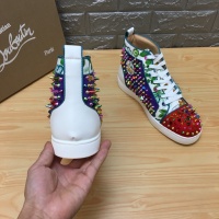 Cheap Christian Louboutin High Top Shoes For Men #1196127 Replica Wholesale [$92.00 USD] [ITEM#1196127] on Replica Christian Louboutin High Top Shoes