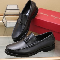 Cheap Salvatore Ferragamo Leather Shoes For Men #1196388 Replica Wholesale [$92.00 USD] [ITEM#1196388] on Replica Salvatore Ferragamo Leather Shoes