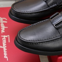 Cheap Salvatore Ferragamo Leather Shoes For Men #1196388 Replica Wholesale [$92.00 USD] [ITEM#1196388] on Replica Salvatore Ferragamo Leather Shoes