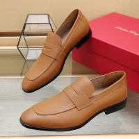 Salvatore Ferragamo Leather Shoes For Men #1196406
