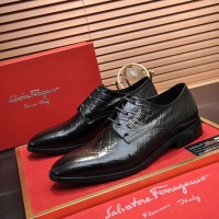 Salvatore Ferragamo Leather Shoes For Men #1196414