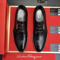 Cheap Salvatore Ferragamo Leather Shoes For Men #1196414 Replica Wholesale [$88.00 USD] [ITEM#1196414] on Replica Salvatore Ferragamo Leather Shoes