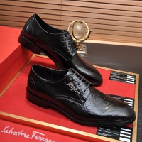 Cheap Salvatore Ferragamo Leather Shoes For Men #1196414 Replica Wholesale [$88.00 USD] [ITEM#1196414] on Replica Salvatore Ferragamo Leather Shoes
