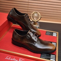 Cheap Salvatore Ferragamo Leather Shoes For Men #1196415 Replica Wholesale [$98.00 USD] [ITEM#1196415] on Replica Salvatore Ferragamo Leather Shoes
