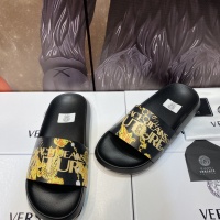 Cheap Versace Slippers For Men #1196525 Replica Wholesale [$45.00 USD] [ITEM#1196525] on Replica Versace Slippers