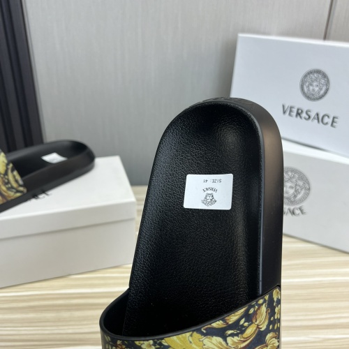 Cheap Versace Slippers For Men #1196598 Replica Wholesale [$45.00 USD] [ITEM#1196598] on Replica Versace Slippers