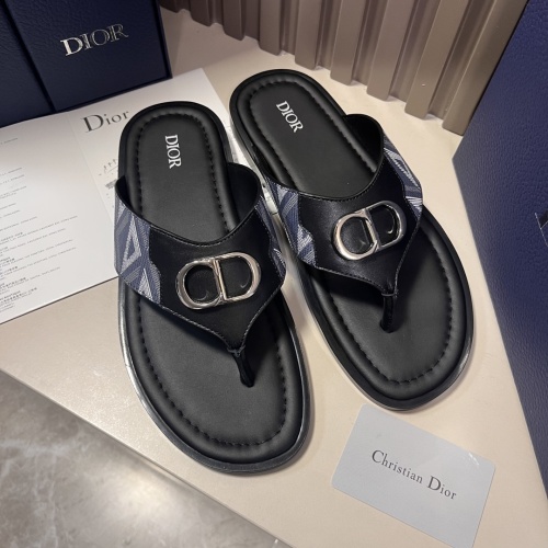 Cheap Christian Dior Slippers For Men #1196612 Replica Wholesale [$60.00 USD] [ITEM#1196612] on Replica Christian Dior Slippers