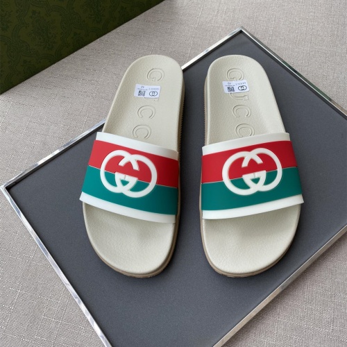 Cheap Gucci Slippers For Men #1196633 Replica Wholesale [$48.00 USD] [ITEM#1196633] on Replica Gucci Slippers