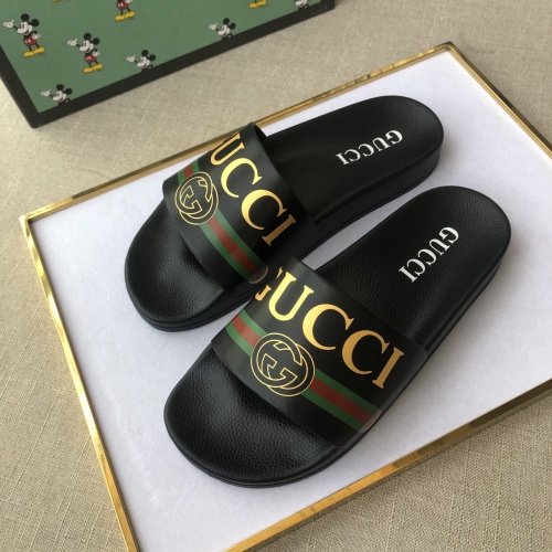 Cheap Gucci Slippers For Men #1196650 Replica Wholesale [$42.00 USD] [ITEM#1196650] on Replica Gucci Slippers