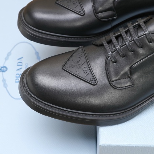 Cheap Prada Leather Shoes For Men #1196711 Replica Wholesale [$125.00 USD] [ITEM#1196711] on Replica Prada Leather Shoes