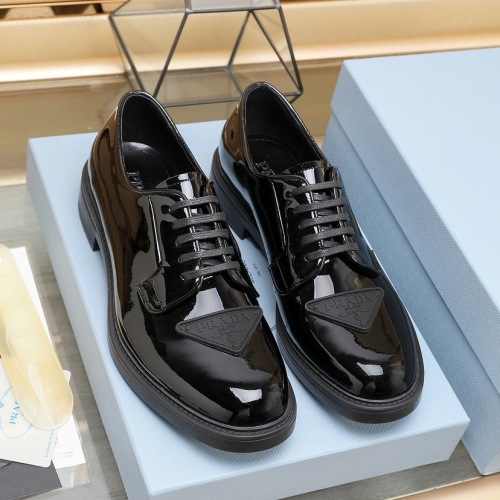 Cheap Prada Leather Shoes For Men #1196713 Replica Wholesale [$125.00 USD] [ITEM#1196713] on Replica Prada Leather Shoes