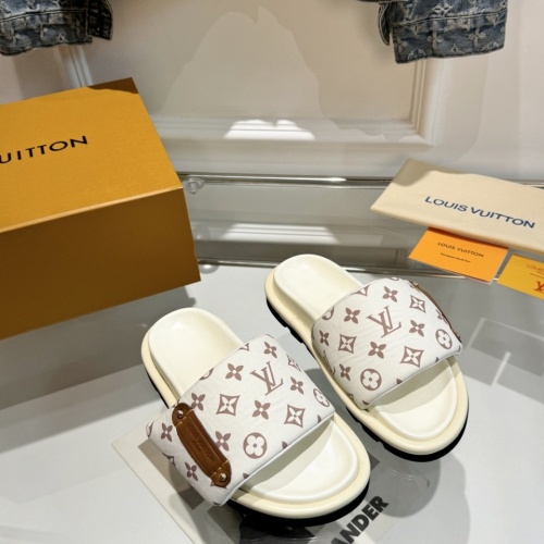 Cheap Louis Vuitton Slippers For Women #1196927 Replica Wholesale [$72.00 USD] [ITEM#1196927] on Replica Louis Vuitton Slippers