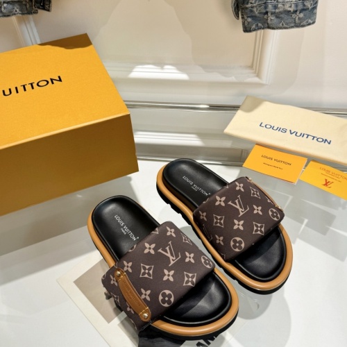 Cheap Louis Vuitton Slippers For Men #1196928 Replica Wholesale [$76.00 USD] [ITEM#1196928] on Replica Louis Vuitton Slippers