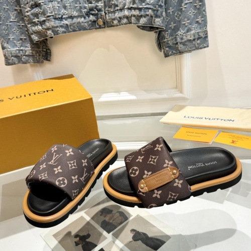 Cheap Louis Vuitton Slippers For Men #1196928 Replica Wholesale [$76.00 USD] [ITEM#1196928] on Replica Louis Vuitton Slippers