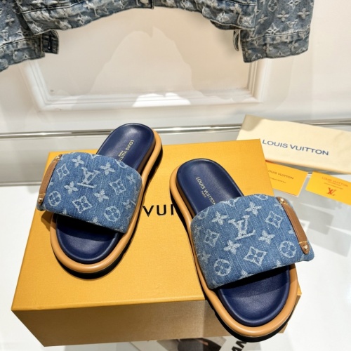 Cheap Louis Vuitton Slippers For Men #1196932 Replica Wholesale [$76.00 USD] [ITEM#1196932] on Replica Louis Vuitton Slippers