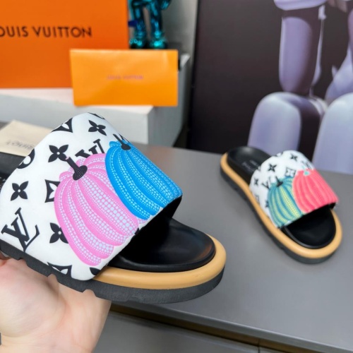 Cheap Louis Vuitton Slippers For Women #1196944 Replica Wholesale [$72.00 USD] [ITEM#1196944] on Replica Louis Vuitton Slippers