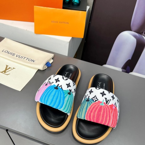 Cheap Louis Vuitton Slippers For Men #1196946 Replica Wholesale [$72.00 USD] [ITEM#1196946] on Replica Louis Vuitton Slippers