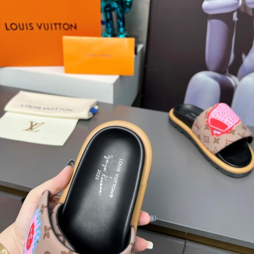 Cheap Louis Vuitton Slippers For Women #1196964 Replica Wholesale [$72.00 USD] [ITEM#1196964] on Replica Louis Vuitton Slippers