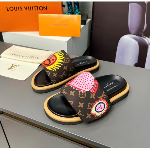 Cheap Louis Vuitton Slippers For Men #1196967 Replica Wholesale [$72.00 USD] [ITEM#1196967] on Replica Louis Vuitton Slippers