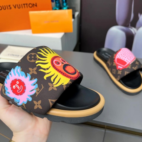 Cheap Louis Vuitton Slippers For Men #1196967 Replica Wholesale [$72.00 USD] [ITEM#1196967] on Replica Louis Vuitton Slippers